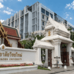 Chulalongkorn University entrance and campus