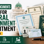 Common documents for Nigerian federal recruitment