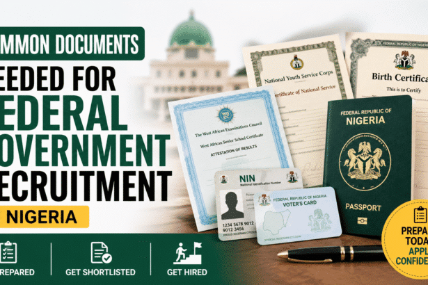 Common documents for Nigerian federal recruitment