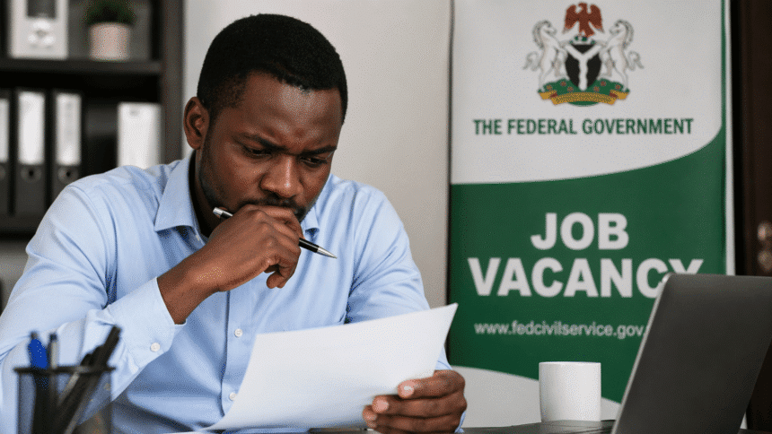 Focused Nigerian job seeker