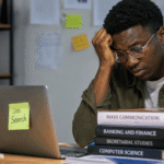 Stressful study session in progress