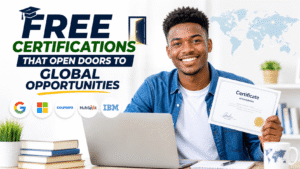 Free Certifications That Open Doors to Global Opportunities (From Someone Who Missed Them at First)