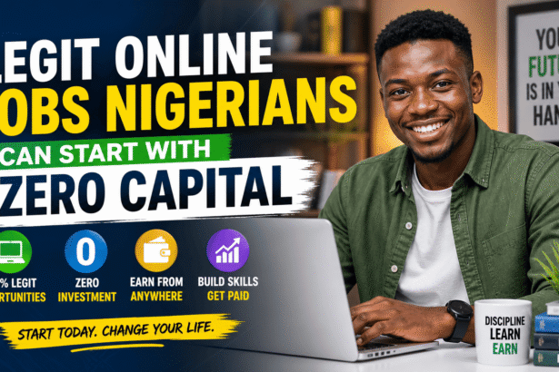 Photo of Nigerian guy who enjoy online jobs and all dedicated